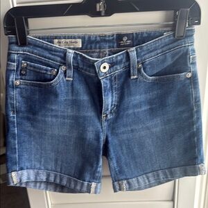 AG the city shorts 5inch Blue Denim Shorts